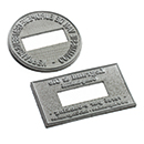 PLAQUES-TEXTE SÉPARÉ POUR DATEURS PRINTY